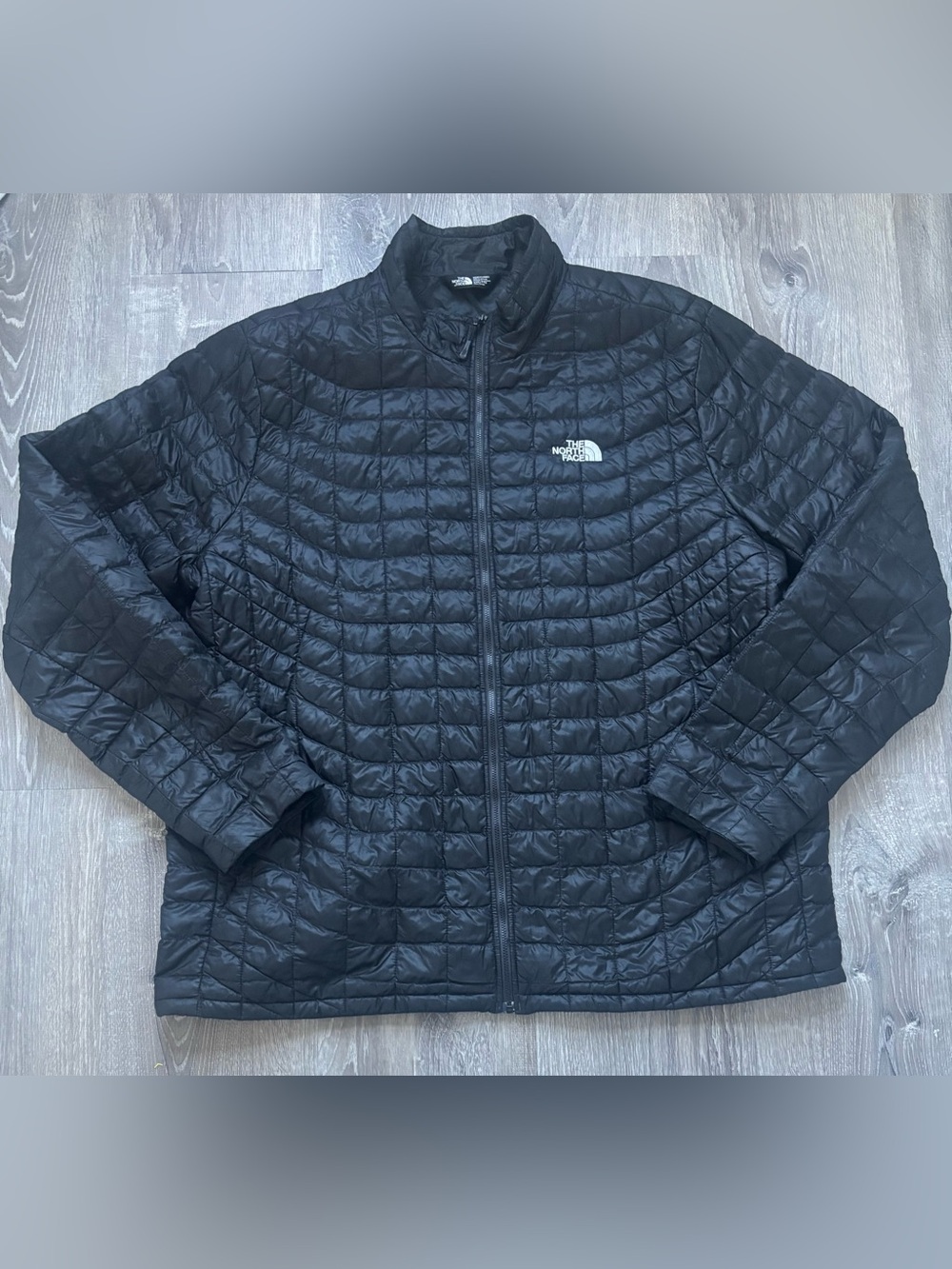 The North Face Men’s Black Quilted Thermoball Jacket Size XXL